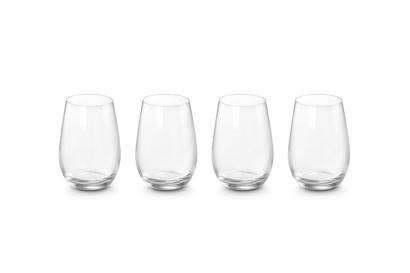 Sett m/ 4 vannglass
