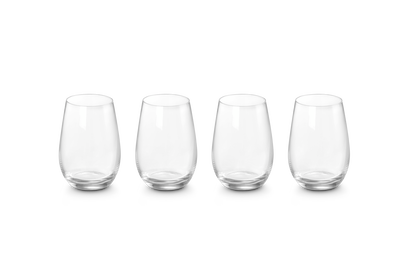 Sett m/ 4 vannglass