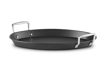 Oval fiskepanne Toughened Non-Stick