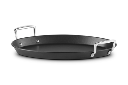 Oval fiskepanne Toughened Non-Stick