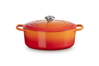 Oval gryte støpejern