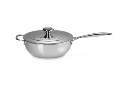 Sautekasserolle m/Non-Stick belegg, lokk og hjelpehåndtak Signature rustfritt stål