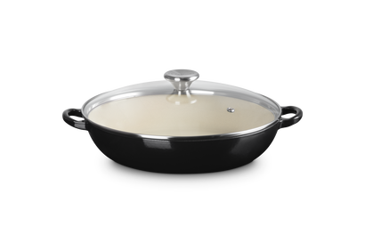 Buffetgryte m/ glasslokk Classic støpejern