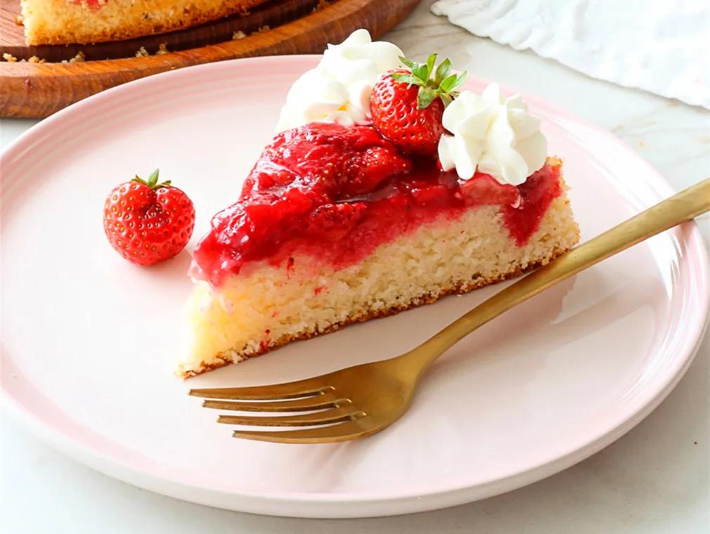 One-pot Jordbær Spongekake