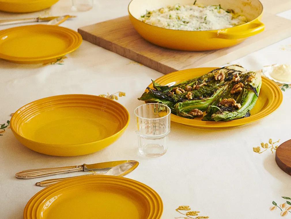 Bille og Victors grillet hjertesalat med valnøttvinaigrette