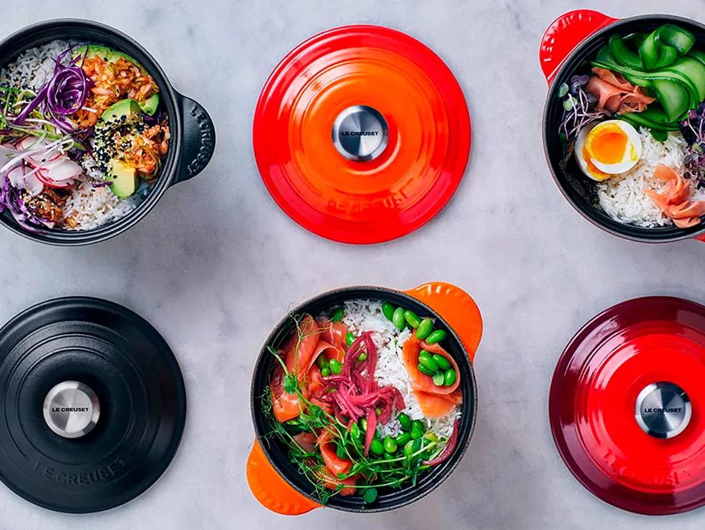 Perfekt ris i Cocotte Every – samt 5 forskjellige toppings