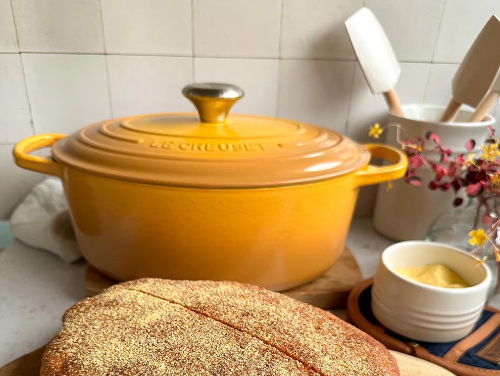 Glutenfritt maisbrød med fennikel