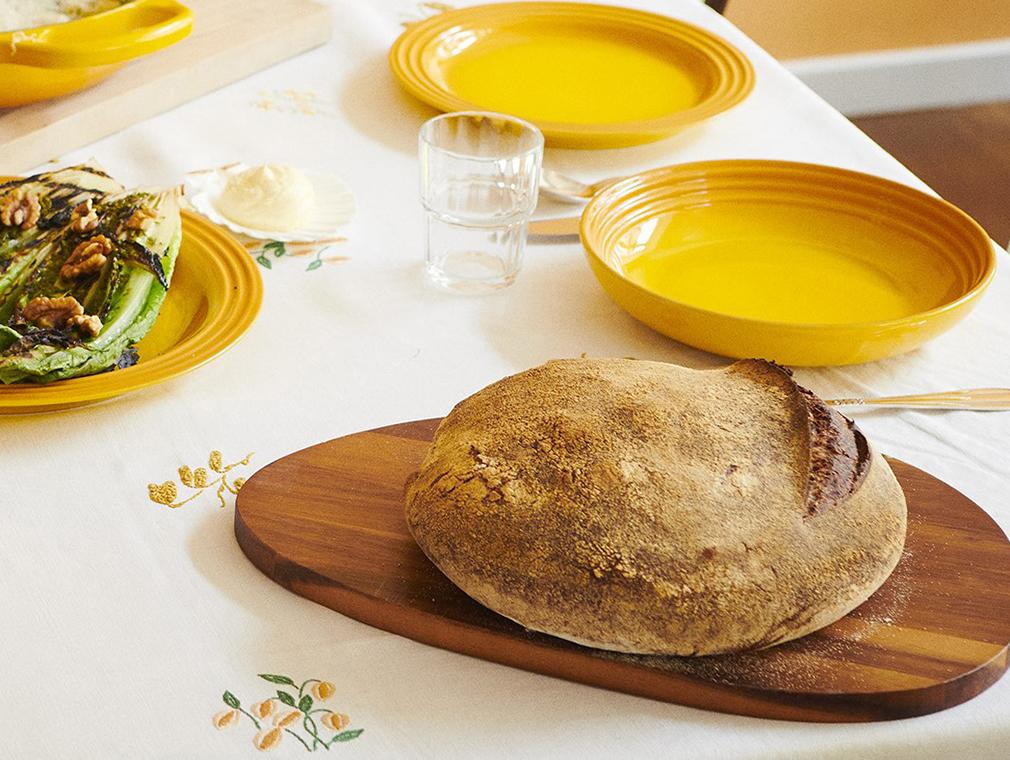 Bille og Victors grytebrød med smør