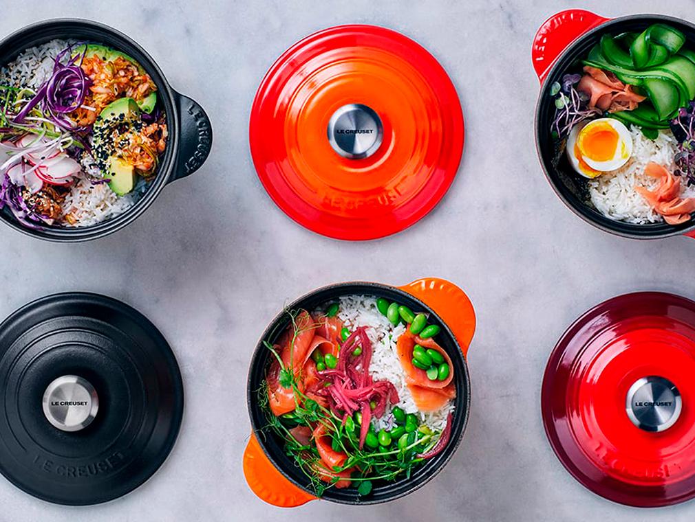 Perfekt ris i Cocotte Every – samt 5 forskjellige toppings