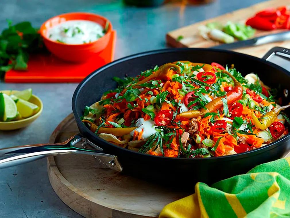 Vietnamesiske «Banh Mi»-nachos