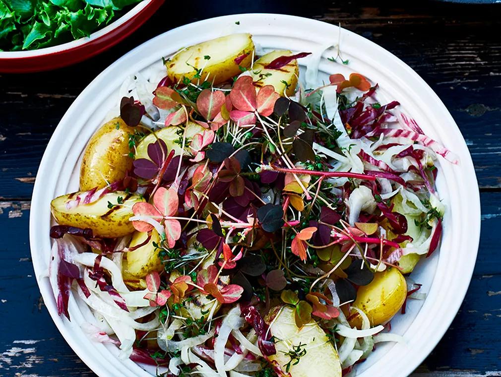 Grillet potetsalat