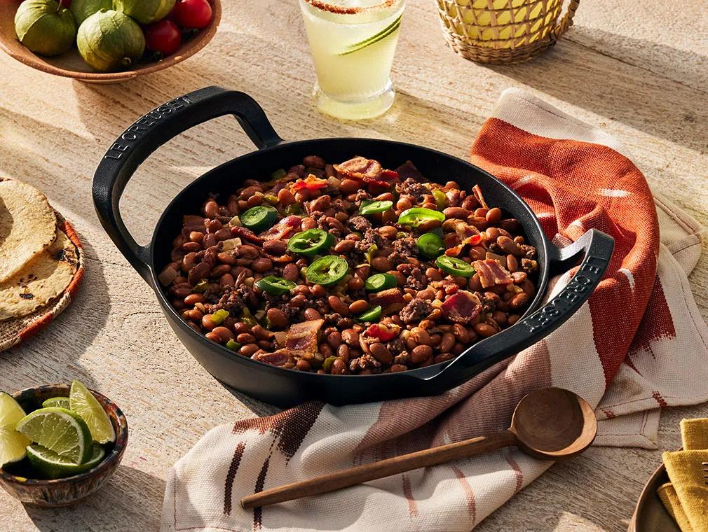 Cowboybønner med Kjøttdeig og Bacon