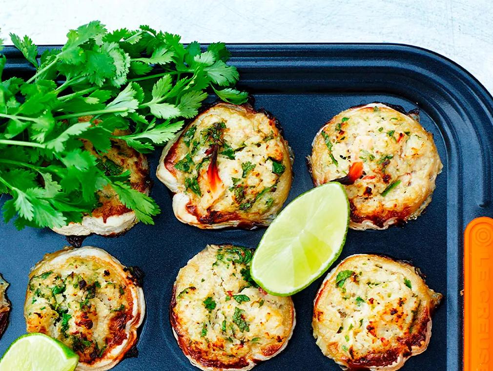 Sprø krabbemuffins