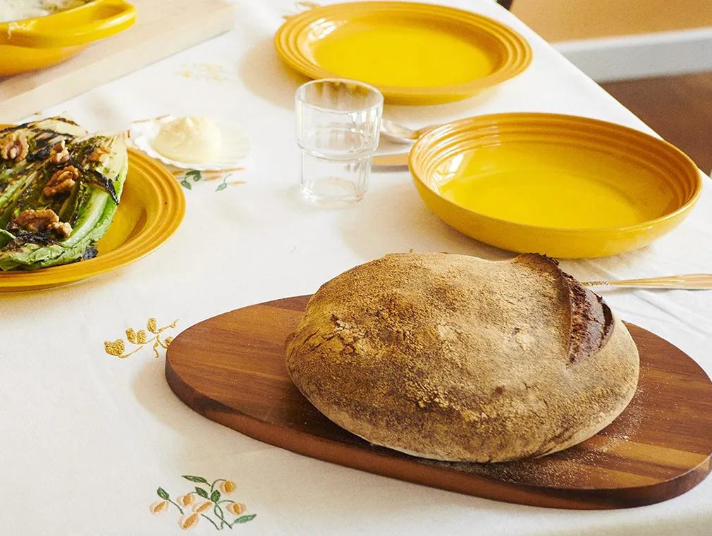 Bille og Victors grytebrød med smør