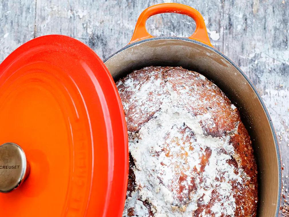 Grytebrød med frø og kjerner