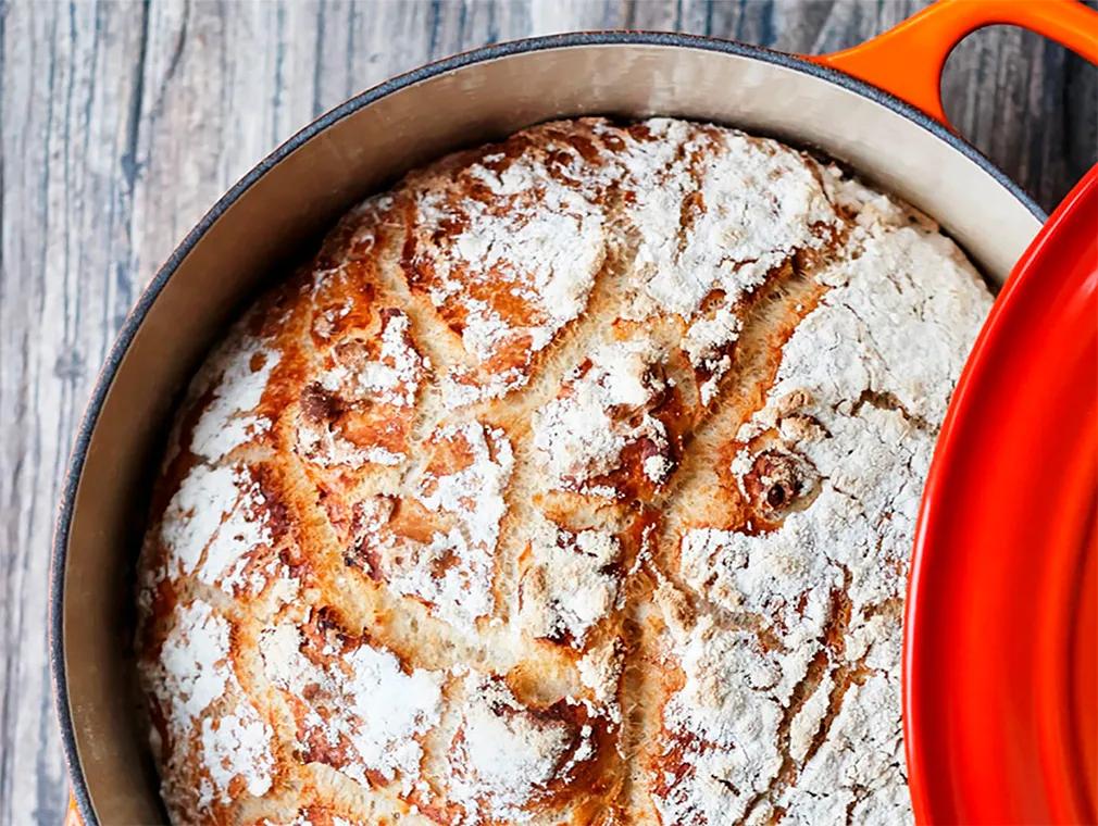 Italienskinspirert grytebrød