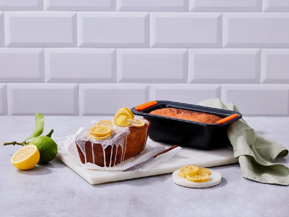 Liten sitronkake med valmuefrø