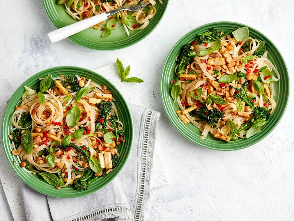 Sprø tofu pad thai