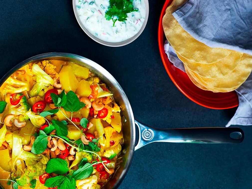 Vegetarisk indisk masala