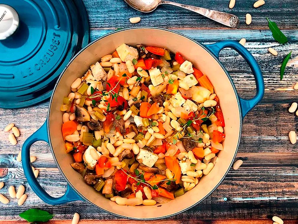 Vegansk cassoulet